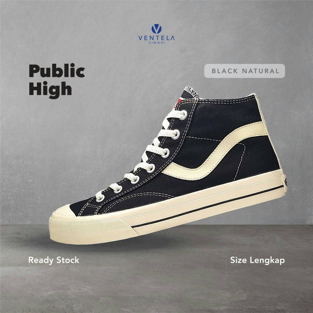 Jual ventela public high black natural