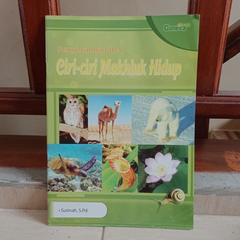 BUKU ORIGINAL - PENGETAHUAN IPA - CIRI-CIRI MAKHLUK HIDUP | Shopee Indonesia