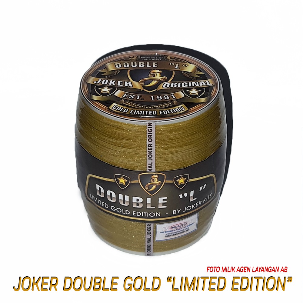 Notifikasi ini bisa di ubah kapan saja di browser settings anda. Harga Gelasan Joker Double L Gold Terbaru Oktober 2021 Biggo Indonesia