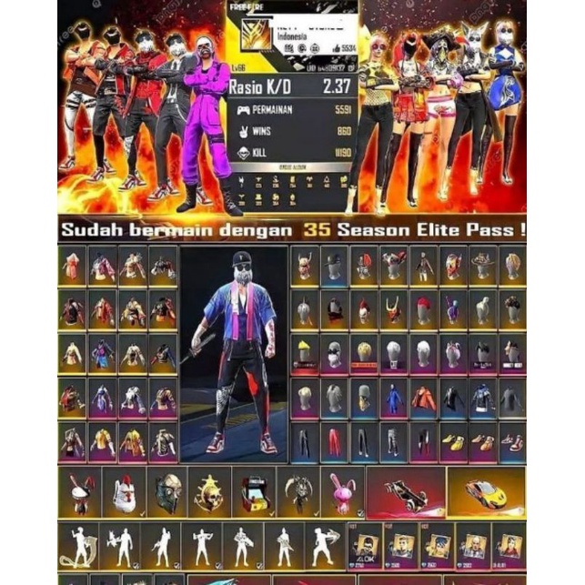 01/04/2022 · 90+ level🔥 in free fire old player || all elite pass🔥 || season 1 to all elite pass || #shortsfree fire old player 80+ level 🔥 but bande ne game quit kar. Harga Akun Season 1 2 Terbaru Februari 2022 Biggo Indonesia