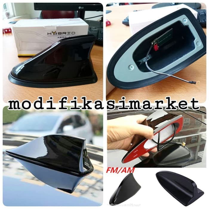 Jual MITSUBISHI XPANDER ANTENA MOBIL HYBRID SIRIP HIU JS RACING HITAM  Indonesia|Shopee Indonesia