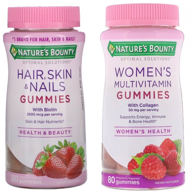 natures bounty womens multivitamin hair skin nails gummies dengan collagen isi 80 shopee indonesia on women's multivitamin gummies nature's bounty