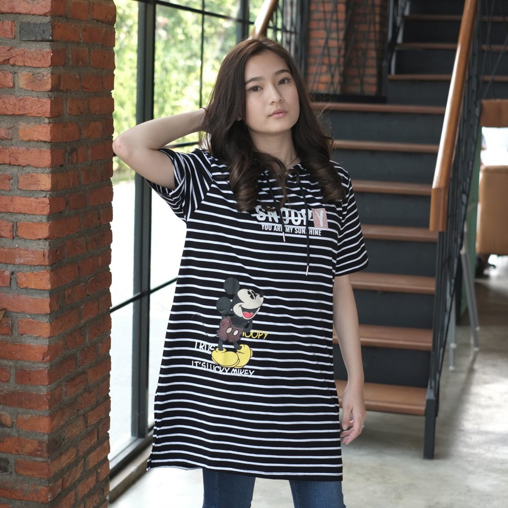 Kaos Big Size Oversize Premium Import Korea Impor Cewek Wanita Murah Dress Mini Hamil Bumil Shopee Indonesia