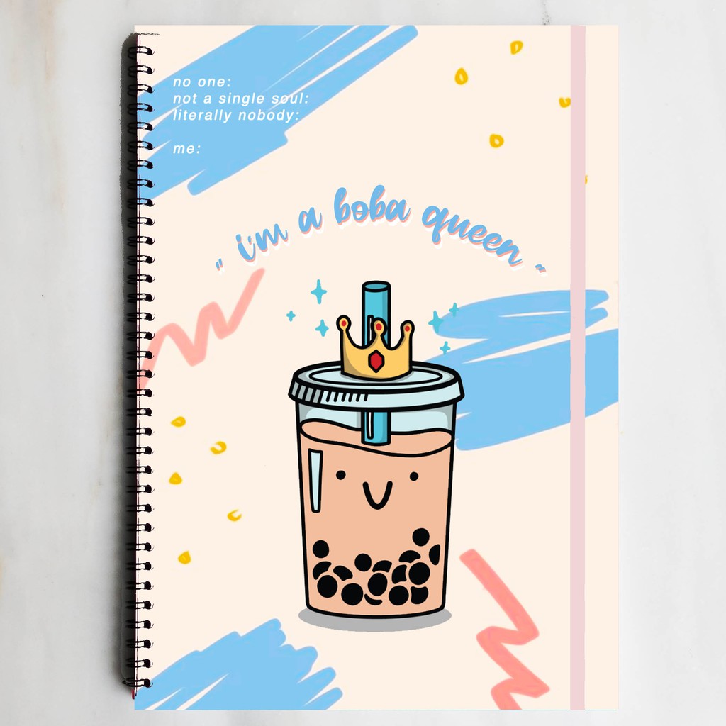 Beli diary anak sekolah terlengkap harga murah 2021 terbaru di tokopedia! Boba Queen Meme Bubble Tea Notebook Diary Journal Office Supplies School Buku Tulis Sekolah Kuliah Shopee Indonesia