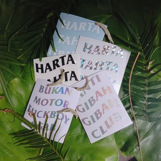 Stiker Harta Tahta Stiker Hologram Stiker Custom Shopee Indonesia