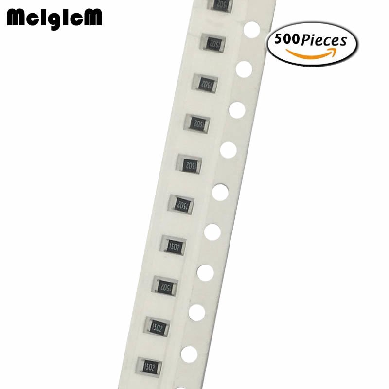500pcs Chip Resistor 1 0805 Smd Resistor 910k 1m 5 6m 1 1m 1 2m 1 1m 1 2m 1 5m 1 5m 1 5m