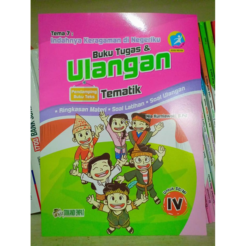 Berikut kunci jawaban latihan soal ulangan harian atau penilaian harian tema 3 kelas 4 sd mi pada subtema 2, pilihan ganda. Materi Tema 7 Kelas 4 Kemendikbud