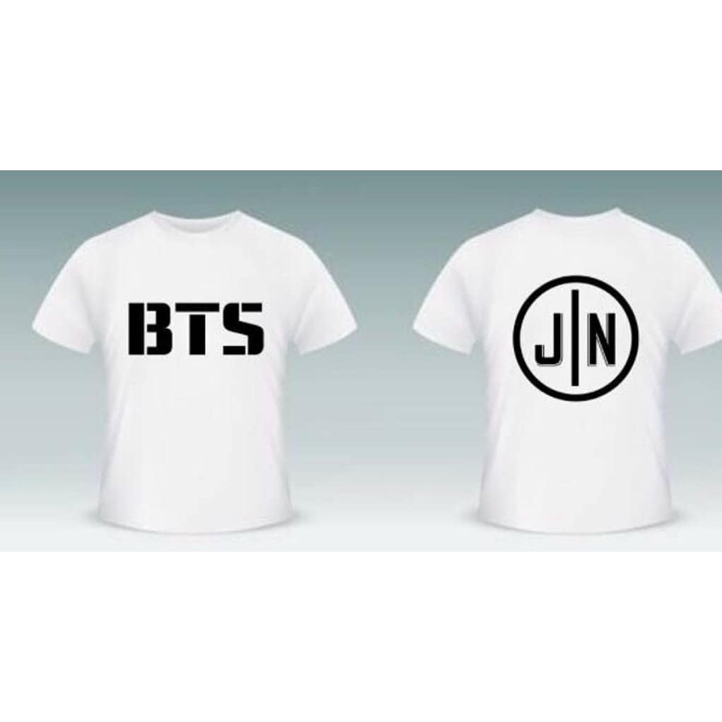 Kaos motiv &quot; BTS&quot; | Shopee Indonesia