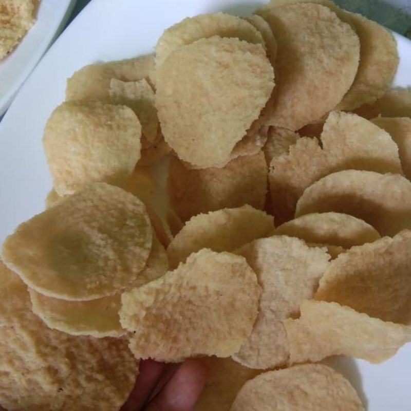 Kerupuk Gendar mentah gurih asli Kebumen 100 gram | Shopee Indonesia