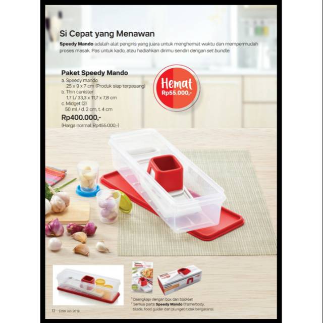 Paket Speedy : Paket Speedy : Tupperware Murah Paket Speedy Mando 1 ...