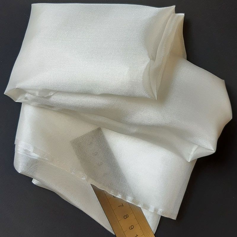 kain sutra putih pongee lebar 140 cm | Shopee Indonesia