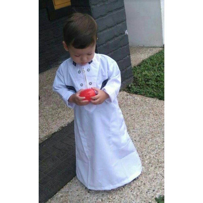 Baju Muslim Koko Gamis Anak Pria Laki 313 1sd12 Tahun Shopee
