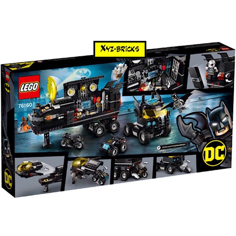 This lego 4+ set introduces young super heroes to creative construction and endless imaginative fun. Lego 76160 Dc Super Heroes Mobile Bat Base Shopee Indonesia