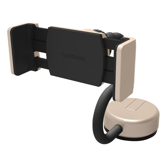 Limited Capdase Asli Smart Car Phone Holder Dashboard Kaca Posh Emas