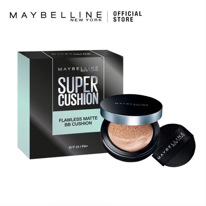 Maybelline super cushion ultra cover merupakan produk bb cushion cair. Bedak Cushion Maybelline Bb Superfresh Matte 07bcp142 Shopee Indonesia
