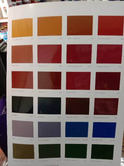 Katalog warna cat tembok dari produk cat tembok pt propan raya icc produsen cat indonesia temukan warna pilihanmu sekarang. Propan Cat Genteng 4kg Shopee Indonesia