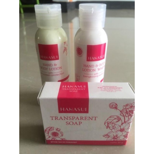 Produk · • obat · • obat tradisional · • kosmetika · • suplemen kesehatan Handbody Hanasui 3 In 1 Bpom Handbody Pemutih Pemutih Badan Shopee Indonesia