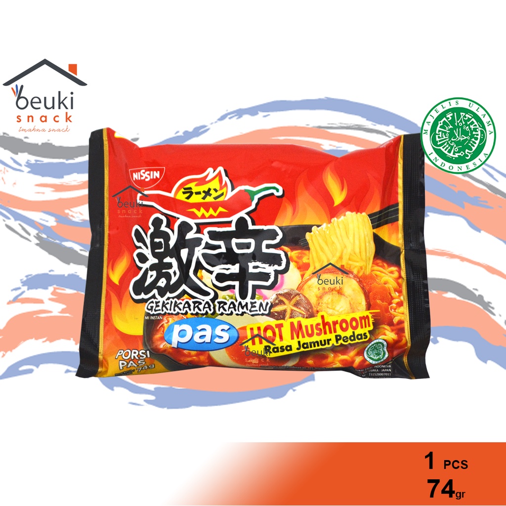 Berikut ini adalah beberapa merek mie korea halal yang aman untuk dikonsumsi karena telah mengantongi sertifikat halal dari mui: Jual Ecer Nissin Gekikara Pas Hot Spicy Mie Ramen Kuah Instan Rasa Pedas Halal Mui 74gr Indonesia Shopee Indonesia