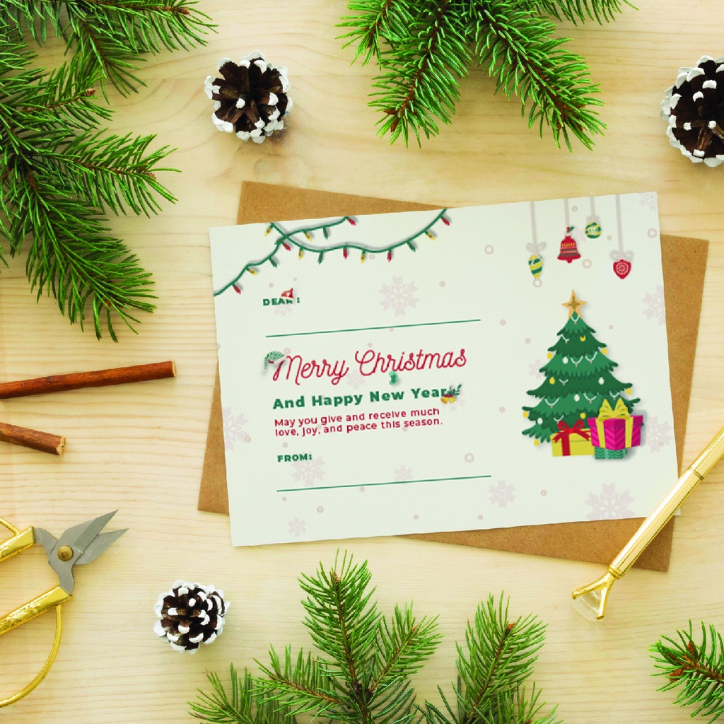Jual Thank You Card / Kartu Ucapan Terima Kasih - Costum Text / Desain - Design Christmas / Natal / New Year / Tahun Baru 2 Indonesia|Shopee Indonesia 1024_X_1024_jpg