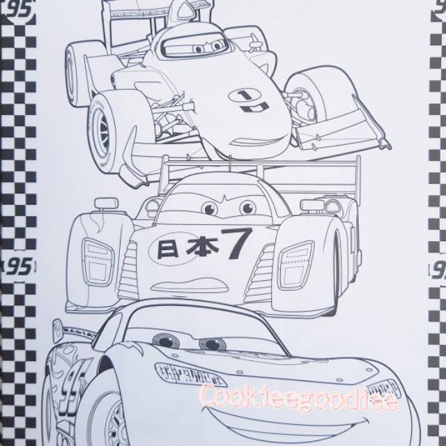 Ya, lightning mcqueen merupakan nama julukan yang diberikan kepada mobil balap ini yang berasal dari keturunan keluarganya mcqueen. Disney Cars Lightning Mcqueen Activity Book Hard Case Shopee Indonesia