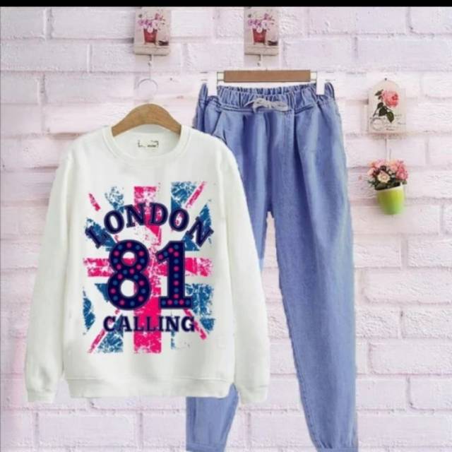 Baju Setelan Wanita LONDON Konvensi Murah | Shopee Indonesia