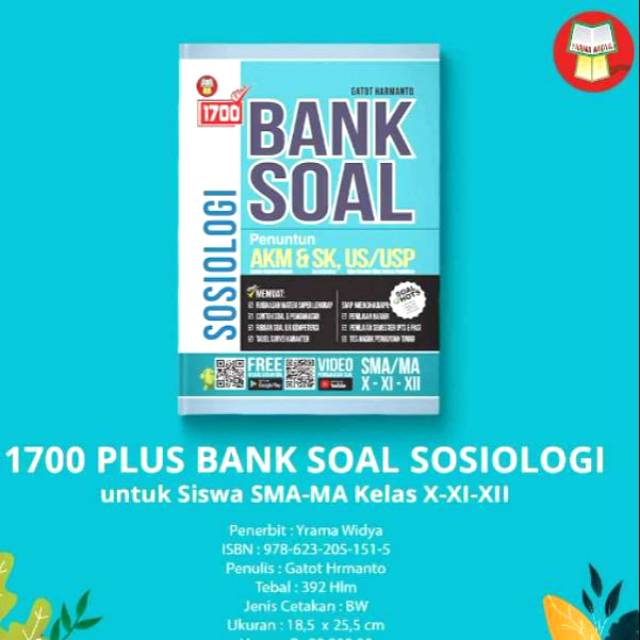Bank soal sosiologi materi soal ujian sekolah (2015) mata pelajaran : Buku Bank Soal Sosiologi Buku Soal Sosiologi Buku 1700 Plus Bank Soal Sosiologi Sma Ma Shopee Indonesia