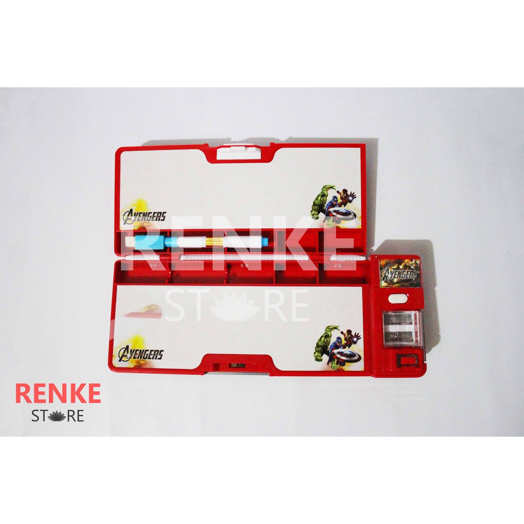 Kotak Pensil Papan Tulis &amp; Rautan - Tanpa Kode Terbaru | Shopee Indonesia