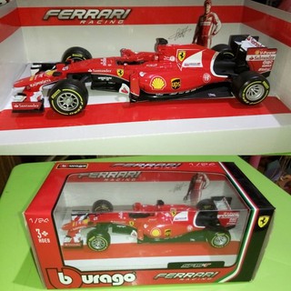 Promo Diecast Miniatur Formula One Ferrari Sf 15t S Vettel No 5 Bburago Skala 24 Murah