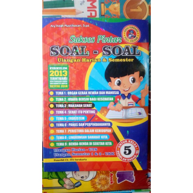 Iv/ 8 (delapan) waktu : Soal Tematik Kelas 5 Sd Sukses Pintar Shopee Indonesia