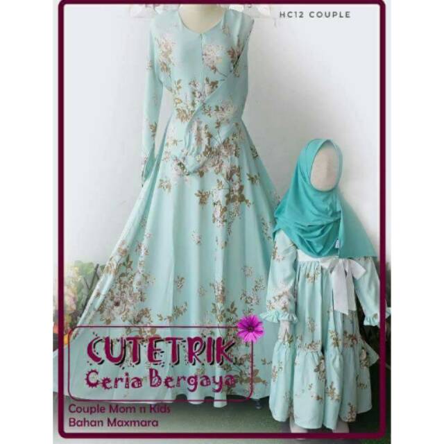 Gamis Couple Ibu Dan Anak Shopee Indonesia