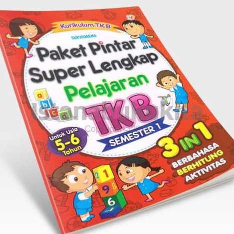 Contoh rpph tk ra kelas b semester 1 2 kurikulum 2013. Paket Pintar Super Lengkap Pelajaran Tk B Semester 1 Untuk Usia 5 6 Tahun Shopee Indonesia