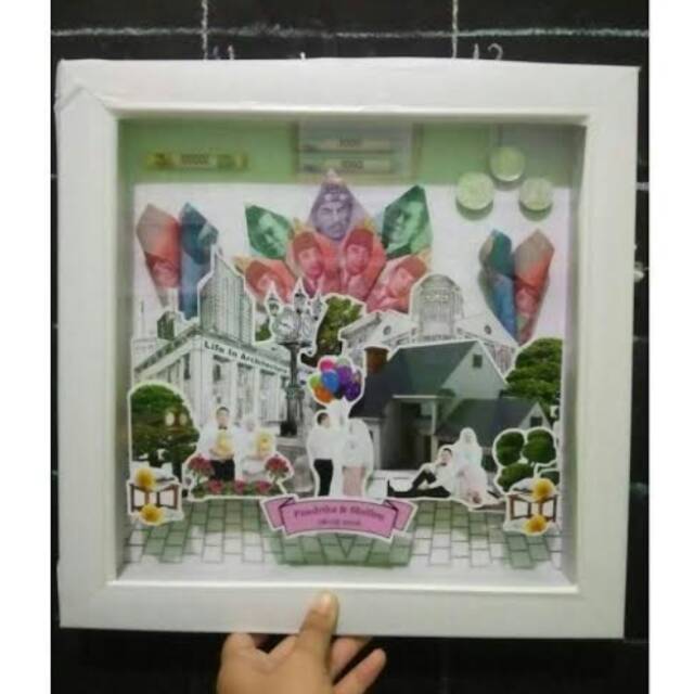 It's always best to create images around the things you love, harnessing personal experiences to create artwork that's unique and inspiring. Pigura Pop Up Frame Pop Art Scrapbook Frame 3d 30x30cm Shopee Indonesia
