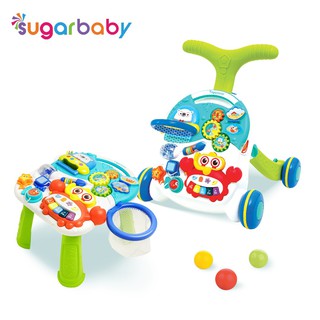 Push walkers can make baby's first steps even more fun. Sugar Baby 10in1 Premium Activity Walker Table Coco Basketball Push Walker Baby Walker Shopee Indonesia