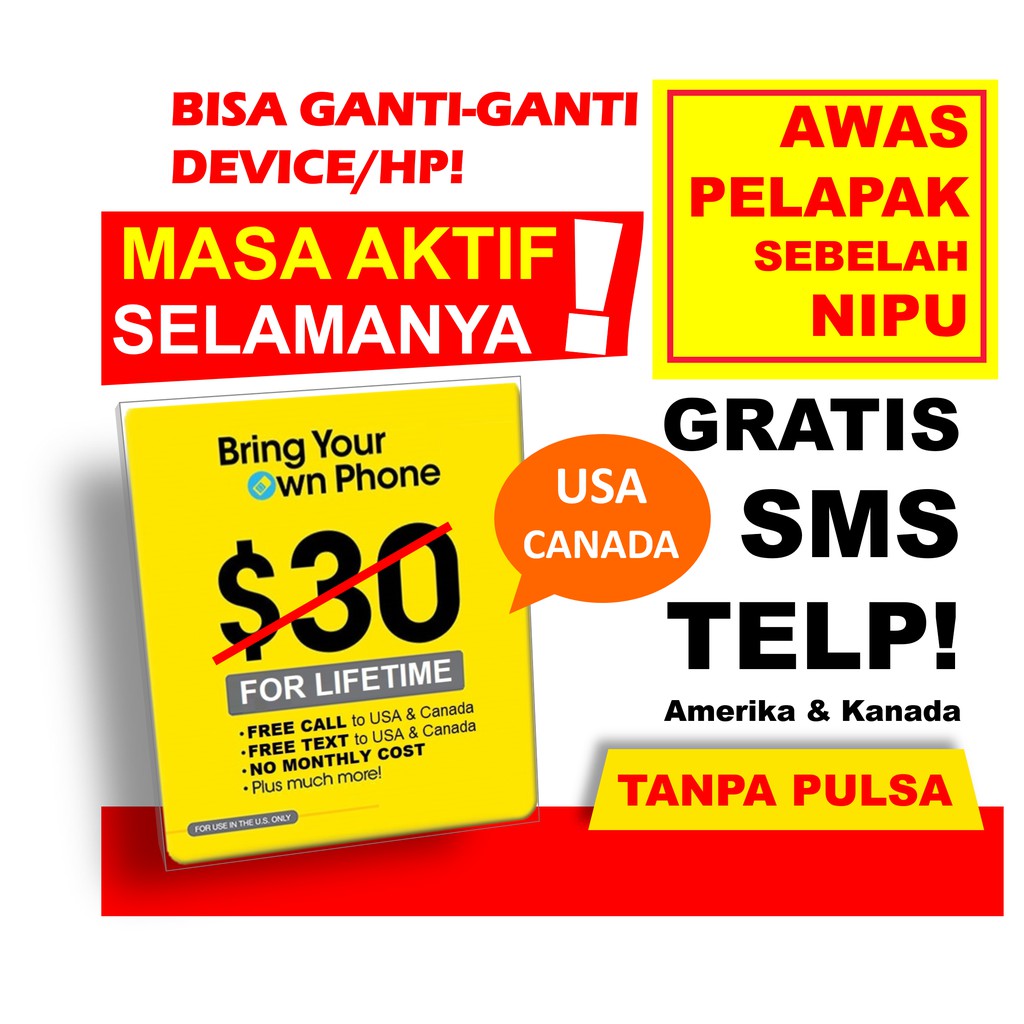 Here's what you need to know. Jual Pesan Nomor Cantik Kartu Perdana Nomor Amerika Serikat Number Nocan No Sim Card Usa Virtual Simless Indonesia Shopee Indonesia