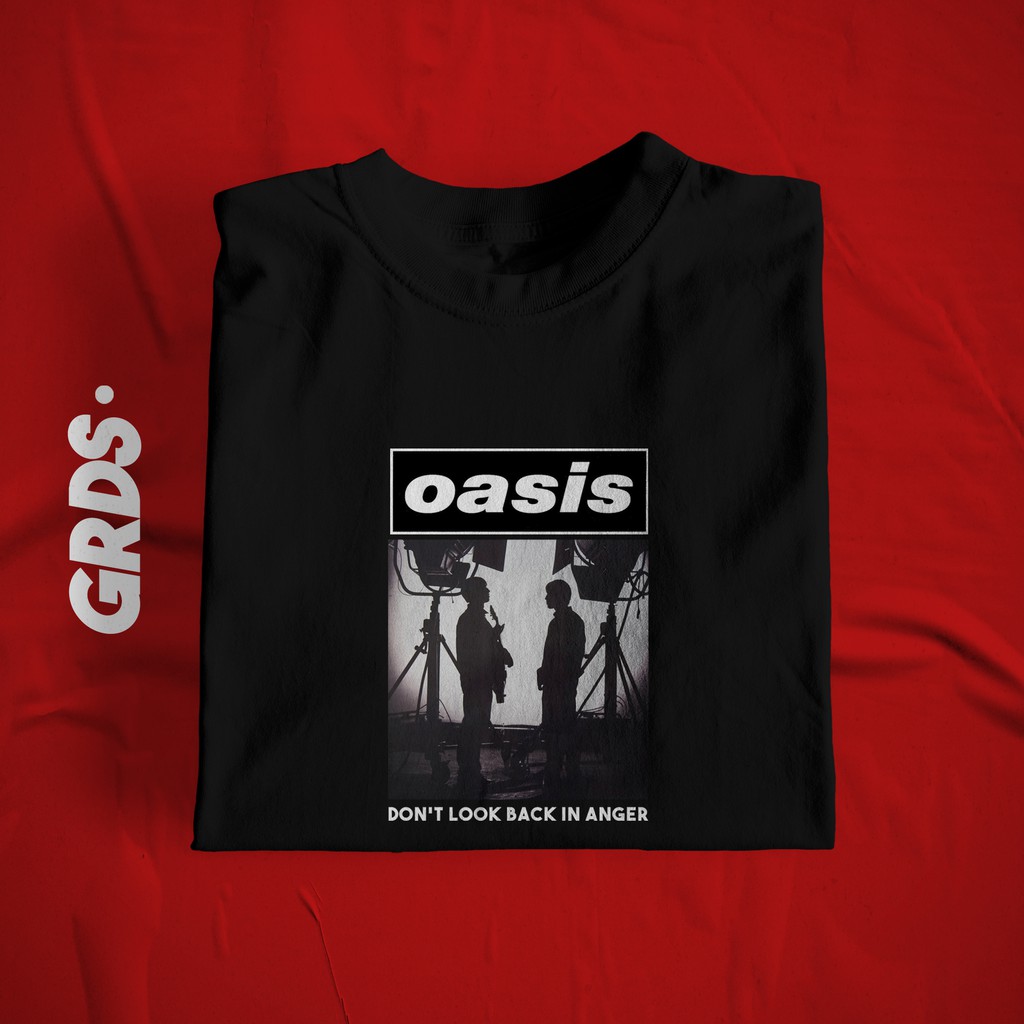 Berikut ini chord gitar lagu don't look back in anger yang dipopulerkan oleh grup musik legendaris asal inggris, oasis. Kaos Oasis Dont Look Back T Shirt Oasis Dont Look Back In Anger Free Sticker Shopee Indonesia