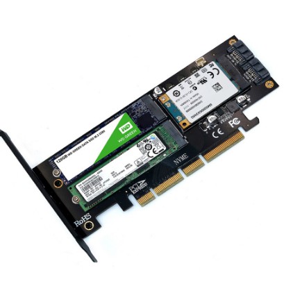 16, 26, 30, 38, 42, 60, 80, or 110 millimeters. Nvme M 2 Ngff Msata Ssd Pci Express Kartu Riser Pci E Pci E Pcie Ke M2 Adapter M 2 Raiser M2 Sata Ad Shopee Indonesia