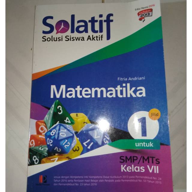 Jawaban bahasa inggris kelas 9 halaman 8 dan 9 guru paud. Baru Buku Paket Mtk Solatif Kelas Vii Shopee Indonesia