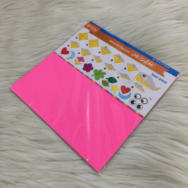KERTAS ORIGAMI FORTE 18x18 | 25 sheets | Shopee Indonesia