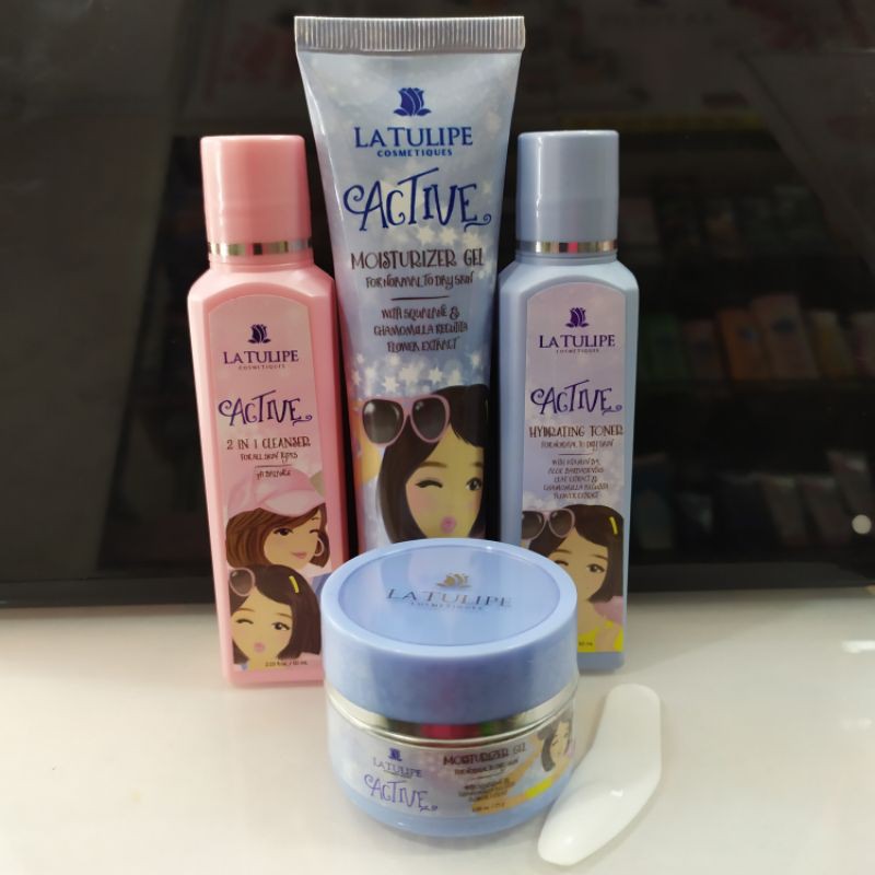 Dengan adanya kandungan pelembab alami. Jual Latulipe Paket Active Dry Skin Perawatan Kulit Kering Indonesia Shopee Indonesia