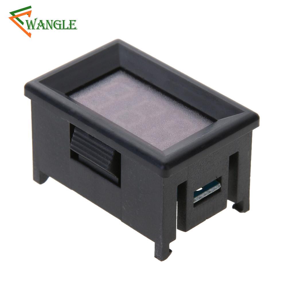 Panel Voltmeter Layar Digital Led Mini 0 36in Dc 2 4v 30v 2 Kabel