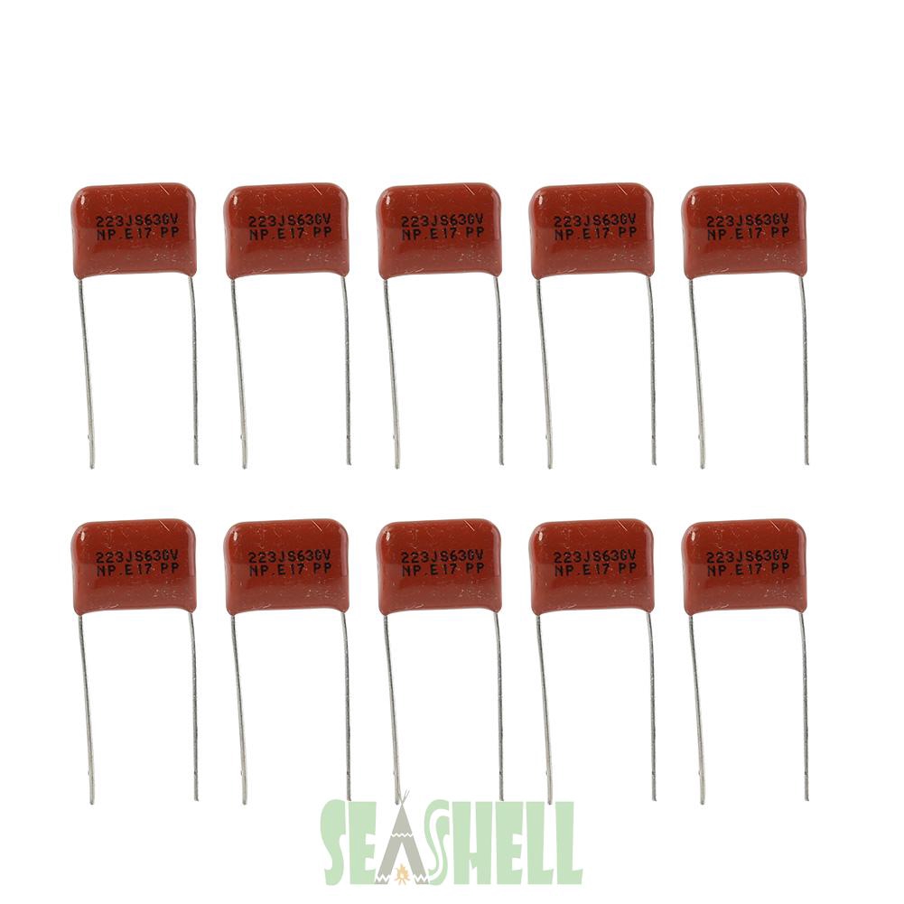 Sea 10pcs Cap Kapasitor Untuk Gitar Kapasitor 223j S630v