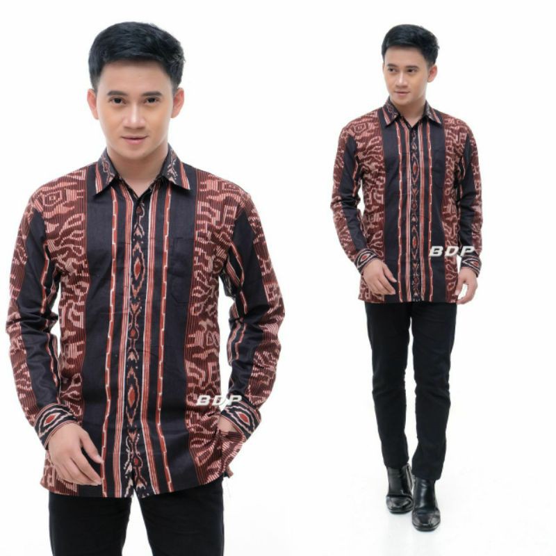 Yang tentunya dengan tersedia berbagai macam motif serta warna. Kemeja Batik Macam Motif Size M L Xl Xxl Matt Katun Shopee Indonesia