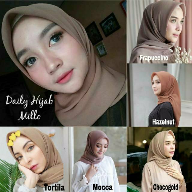 Red bella cabe bella cream. Bella Square Segi Empat Bella Hijab Bella Pollycotton Shopee Indonesia