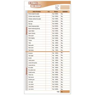 Palangka raya skripsi ini dikerjakan demi memenuhi salah satu syarat untuk memperoleh gelar sarjana ekonomi. Jual Cetak Nota Rumah Makan 2 Ply Indonesia Shopee Indonesia