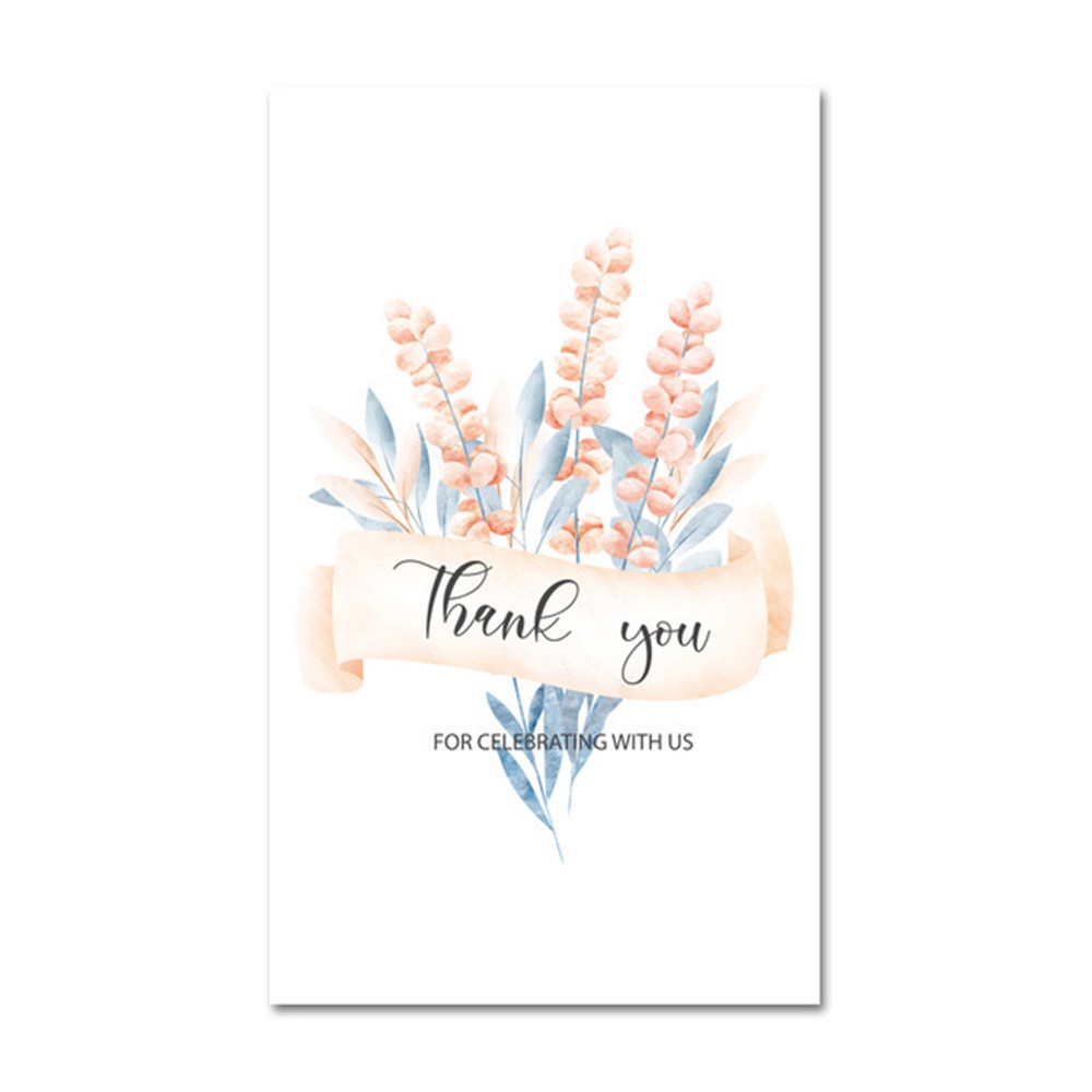 30pcspack white thank you card for supporting my small business package decoration handmade business card shopee indonesia on wedding paper divas thank you cards