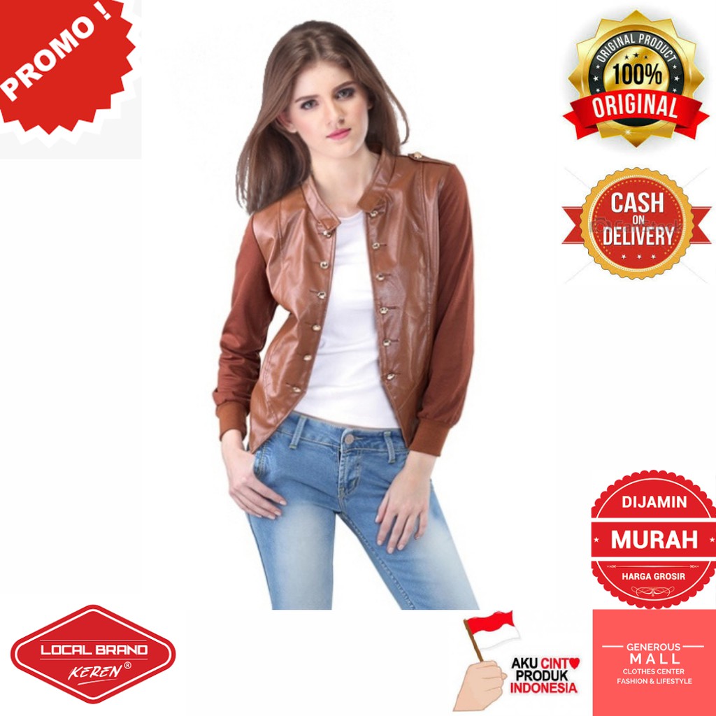 Jaket Wanita Rhea Series SLC 561 Brand Lokal Original Murah | Shopee  Indonesia