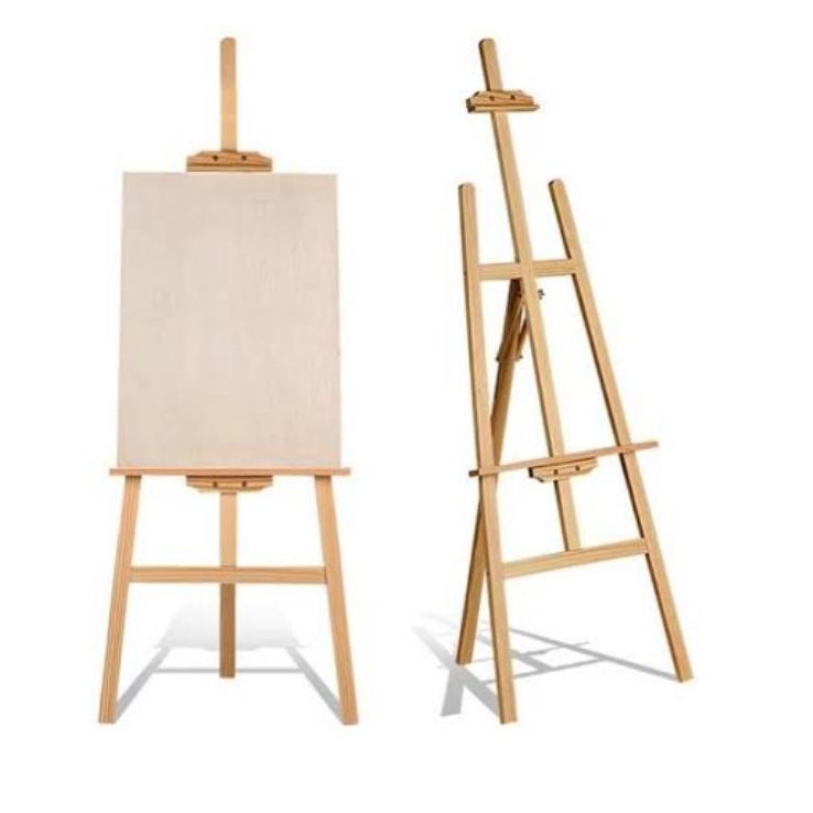 Jual harga spesial.. stand lukis / stand foto / easel kayu