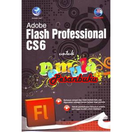 Buku Adobe Flash Professional CS6 untuk Pemula Madcoms | Shopee Indonesia