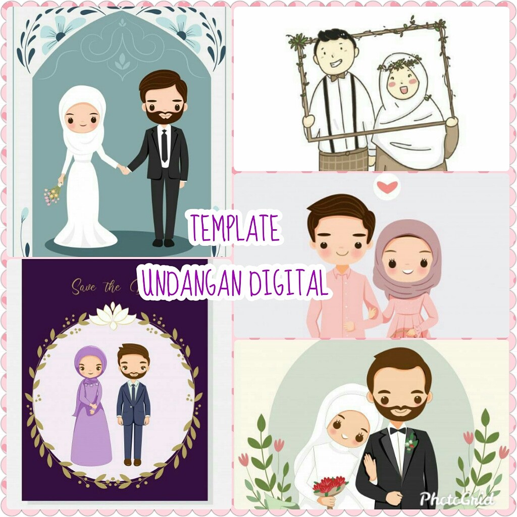 Koleksi 150 Template Video Undangan Digital Siap Edit Lengkap Bonus Shopee Indonesia