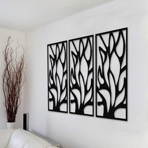 We’ve compiled a number of unconventional ideas for wall decor rather than using traditional artwor. Cod Hiasan Dinding Wall Art Wall Frame Dekorasi Dinding Lukisan 3d Shopee Indonesia